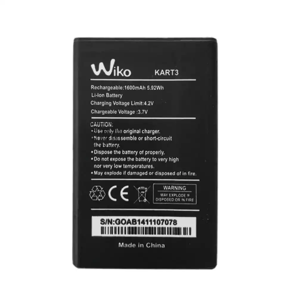 全新電池 適用於 Wiko KART3