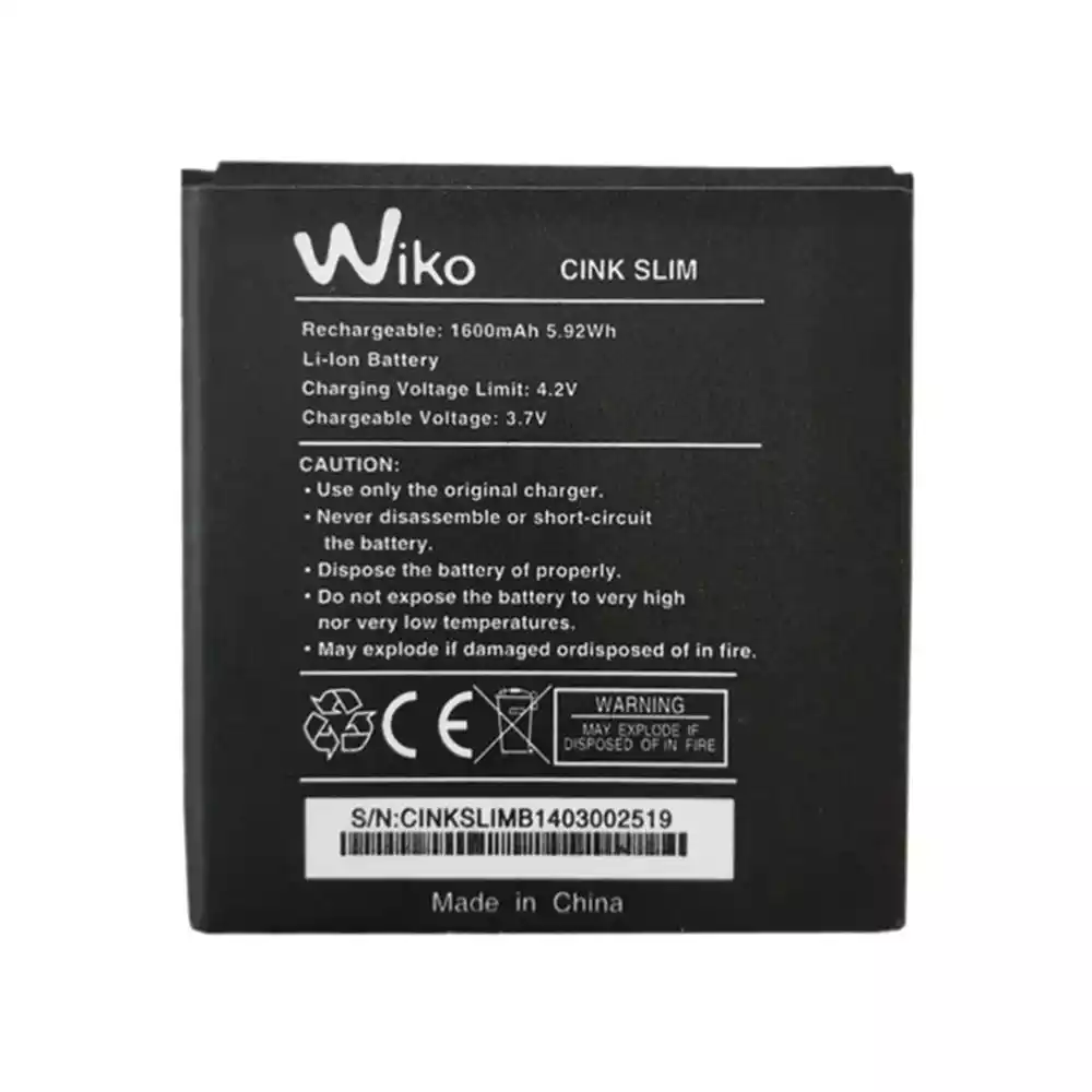 全新電池 適用於 Wiko Cink Slim