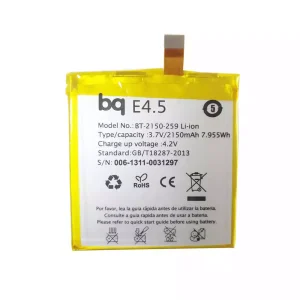 全新電池 適用於 BQ E4.5