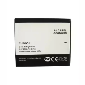 全新電池 TLi025A1 適用於 Alcatel onetouch POP 4
