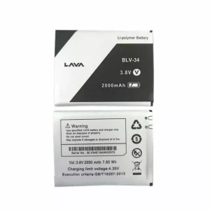 全新電池 適用於 Lava BLV-34