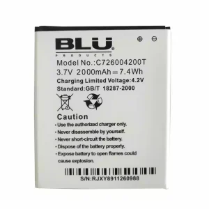 全新電池 適用於 BLU C726004200T