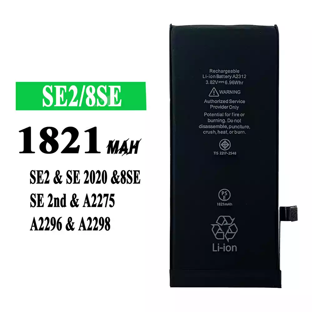 全新電池 A2312 適用於 iPhone SE 2 iPhone 8 SE iPhone SE 2020 iPhone 8 SE iPhone SE 2nd