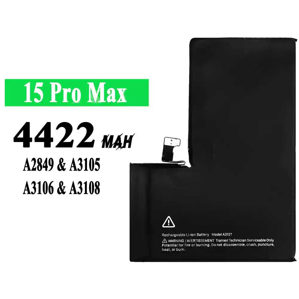 全新電池 A3121 適用於 iPhone 15 pro max