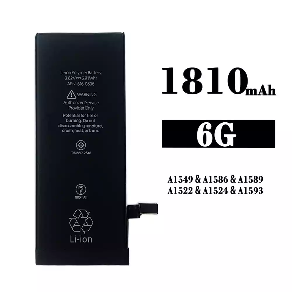全新電池 616-0806 適用於 iPhone 6G /A1549/A1586/A1589/A1522/A1524/A1593