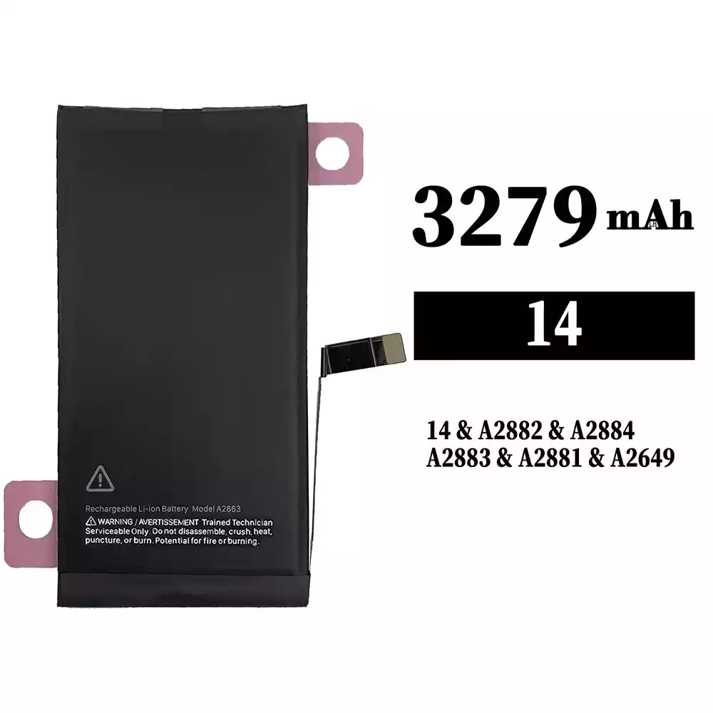全新電池 A2863 適用於 iPhone 14