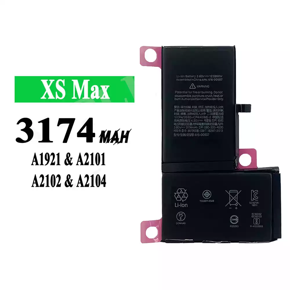 全新電池 616-00507 適用於 iphone xs max