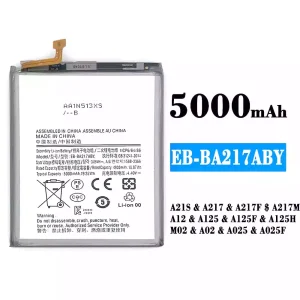 全新電池 EB-BA217ABY 適用於 Samsung  A21S/A217/A217F/A217M/A12/A125/A125F/A125H/M02/A02/A025/A025F