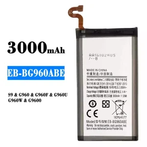 全新電池 EB-BG960ABE 適用於 Samsung S9 SM-G9600/DS/G960/G960F/G960U/G960W