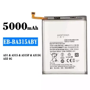 全新電池 EB-BA315ABY 適用於 Samsung A31/A315/A315F/A315G/A32 4G