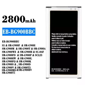 全新電池 EB-BG900BBC 適用於 Samsung S5
