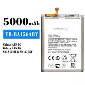 全新電池 EB-BA156ABY 適用於 Samsung Galaxy A15 5G/Galaxy A15 4G