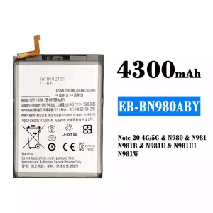 全新電池 EB-BN980ABY 適用於 Samsung Note 20 4G/Note 20 5G
