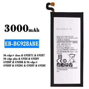全新電池 EB-BG928ABE 適用於 Samsung S6 edge+ duos/S6 edge plus/S6 edge+