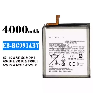 全新電池 EB-BG991ABY 適用於 Samsung S21 4G/S21 5G