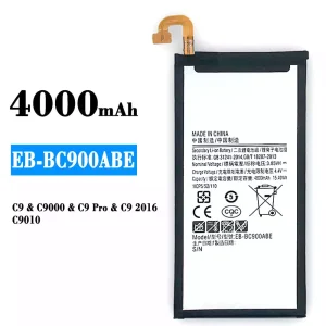 全新電池 EB-BC900ABE 適用於 Samsung C9/C9 Pro/C9 2016