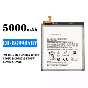 全新電池 EB-BG998ABY 適用於 Samsung S21 Ultra 5G
