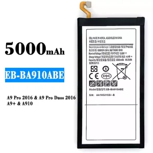 全新電池 EB-BA910ABE 適用於 Samsung A9 Pro 2016/A9 Pro Duos 2016/A9+