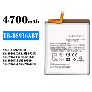 全新電池 EB-BS916ABY 適用於 Samsung S23+