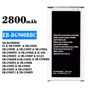 全新電池 EB-BG900BBC 適用於 Samsung S5
