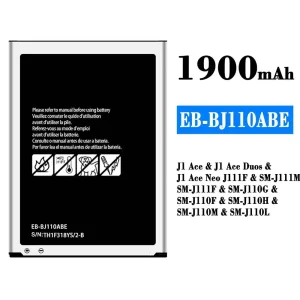 全新電池 EB-BJ110ABE 適用於 Samsung J1 Ace/J1 Ace Duos/J1 Ace Neo
