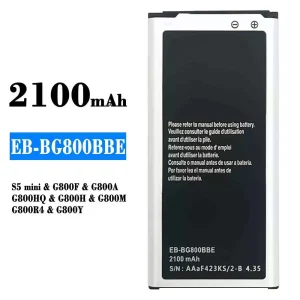 全新電池 EB-BG800BBE 適用於 Samsung S5 mini
