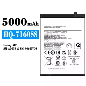 全新電池 HQ-7160SS 適用於 Samsung Galaxy A06