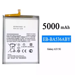 全新電池 EB-BA536ABY 適用於 Samsung Galaxy A33 5G