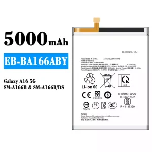全新電池 EB-BA166ABY 適用於 Samsung Galaxy A16 5G