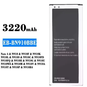 全新電池 EB-BN910BBE 適用於 Samsung Note 4