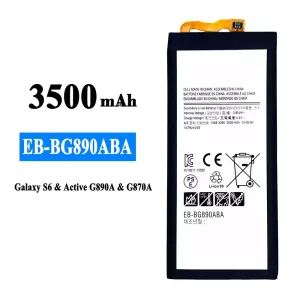 全新電池 EB-BG890ABA 適用於 Samsung Galaxy S6