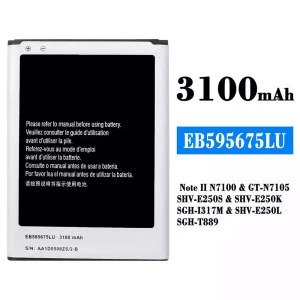 全新電池 EB595675LU 適用於 Samsung Note 2