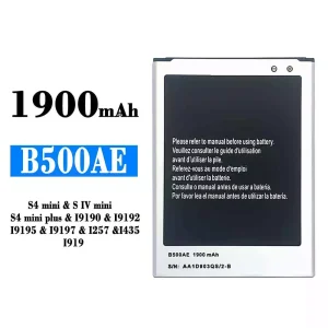 全新電池 B500AE 適用於 Samsung S4 mini,S4 mini plus
