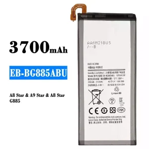 全新電池 EB-BG885ABU 適用於 Samsung A8 Star,A9 Star