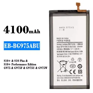 全新電池 EB-BG975ABU 適用於 Samsung S10+,S10 Plus
