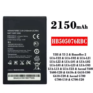 全新電池 HB505076RBC 適用於 HUAWEI Y3 2 / HonorBee 2 / Ascend Y600 / Ascend G700