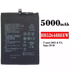 全新電池 HB526488EEW 適用於 HUAWEI P smart 2021 / Enjoy 20 SE