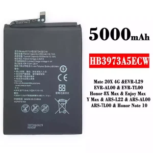 全新電池 HB3973A5ECW 適用於 HUAWEI Mate 20X 4G / Honor 8X Max / Enjoy Max / Y Max / Honor Note 10