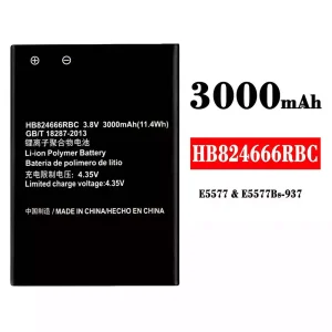 全新電池 HB824666RBC 適用於 HUAWEI E5577
