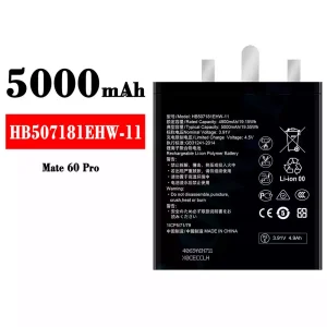全新電池 HB507181EHW-11 適用於 HUAWEI Mate 60 Pro