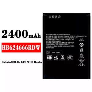 全新電池 HB624666RDW 適用於 HUAWEI E5576-820 4G LTE WIFI Router