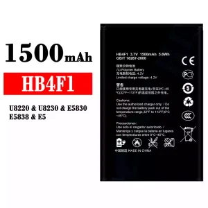 全新電池 HB4F1 適用於 HUAWEI U8220/U8230/E5830/E5838/E5
