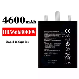 全新電池 HB566680EFW 適用於 HUAWEI Magic 3 / Magic Pro