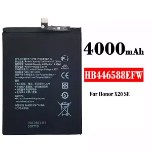全新電池 HB446588EFW 適用於 HUAWEI Honor X20 SE
