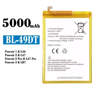 全新電池 BL-49DT 適用於 Tecno Pouvoir 1 / Pouvoir 2 / Pouvoir 2 Pro / Pouvoir 3