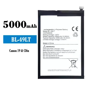 全新電池 BL-49LT 適用於 Tecno Camon 19