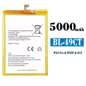 全新電池 BL-49CT 適用於 Tecno WX3 Pro