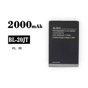 全新電池 BL-20JT 適用於 Tecno F1 / F2