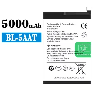 全新電池 BL-5AAT 適用於 Tecno