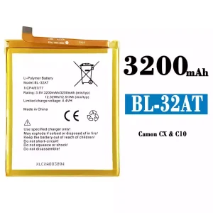 全新電池 BL-32AT 適用於 Tecno Camon CX / CX1 / C10